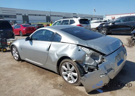 2003 Nissan 350Z Touring из США, поврежденный, VIN JN1AZ34D23T107159